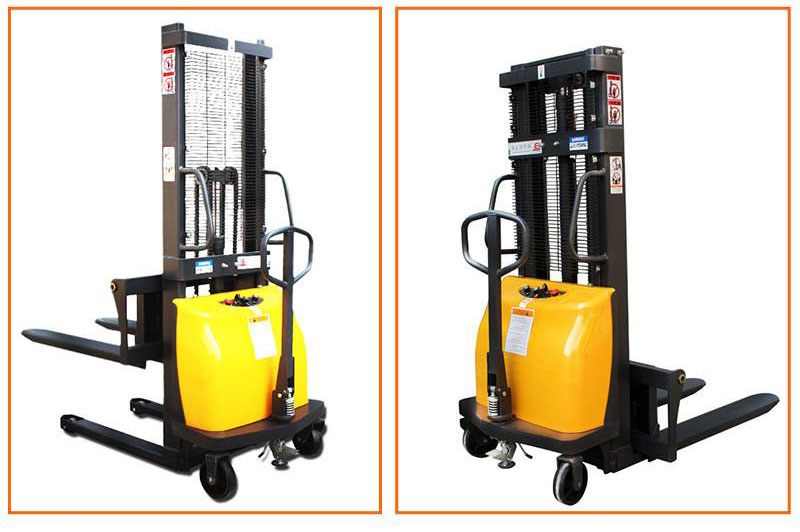 small electric pallet truck, electric stacker specifications, battery