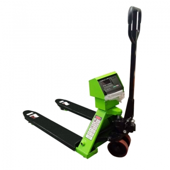 2 ton of manual electronic scale pallet pump truck