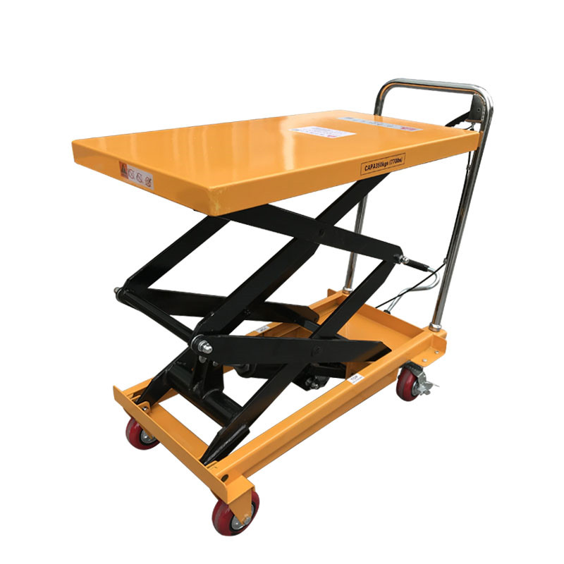 small scissor lift mechanism, adjustable height cart scissor lift