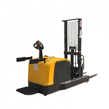 2 ton forward heavy electric lift stacker height station driving type lifting 3M