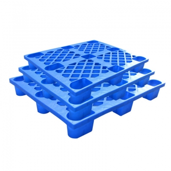 Drop-resistant plastic stackable pallets nine-foot flat forklift plate