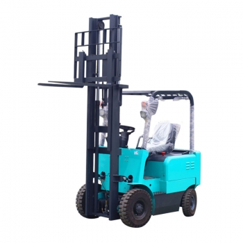 2.5 ton Powerful driving type four-wheel electric forklift green