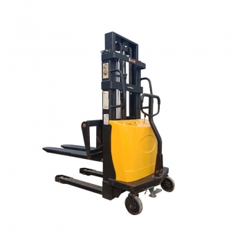 1 ton 2M Battery loading and unloading stacker semi-automatic forklift