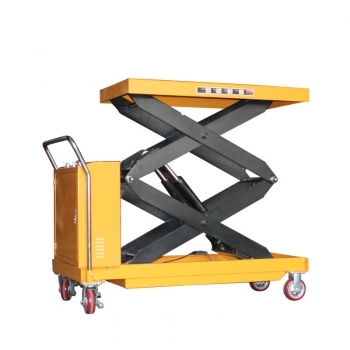 350 kg Mobile small battery powered scissor lift hydraulic lifting platform