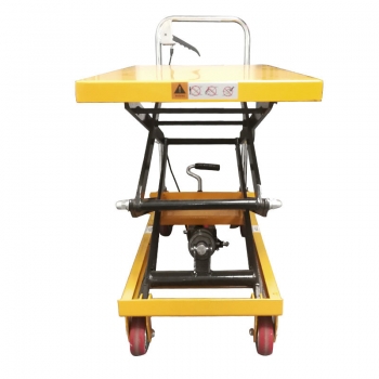 Direct manual hydraulic platform 350KG manual low profile lift table car