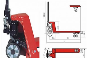 Manual hydraulic forklift oil seal function and replacement installation method