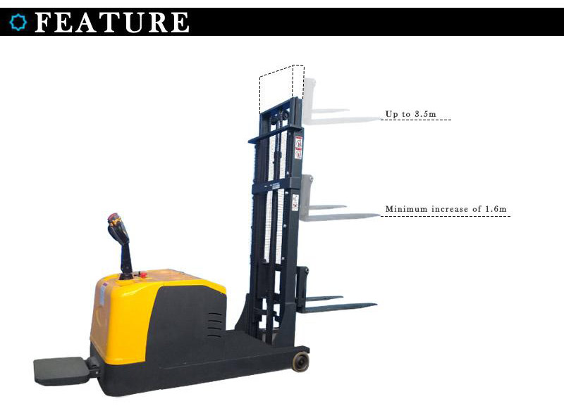 full electric stacker 4