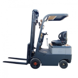 Forklift truck manufacturers provide four-wheel electric powered forklift