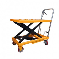 Portable 150KG hydraulic small hydraulic lift can customized according to height