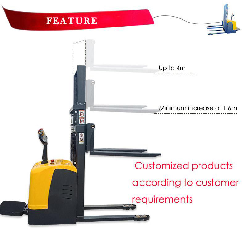Electric stacker truck 21