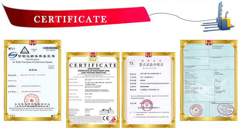 Electric stacker truck 3