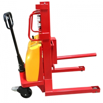 Cylindrical fork roll lift for semi-electric roll lifting equipment 