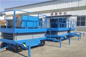 How to protect the electric lifting platform from oil spills?