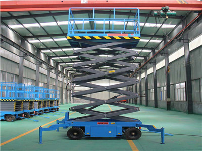 small scissor lift platform