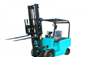 Working process of hydraulic drive system of electric forklift
