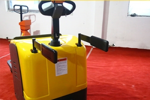 What are the maintenance items for the electric pallet truck?