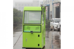 Electro forklift can't operate like this. Why don't you listen?