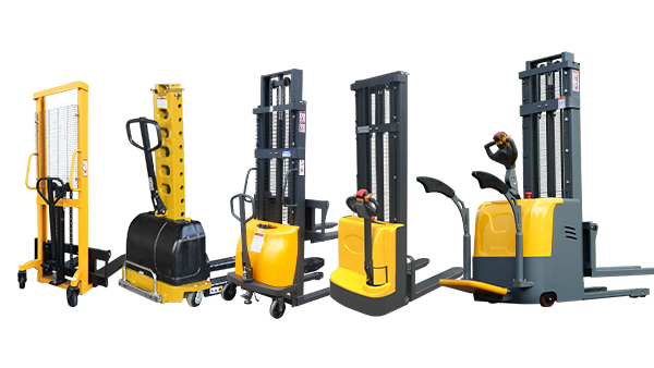  Electric pallet stacker