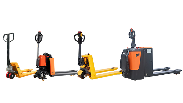 What is the detailed difference between a pallet truck and a stacker?