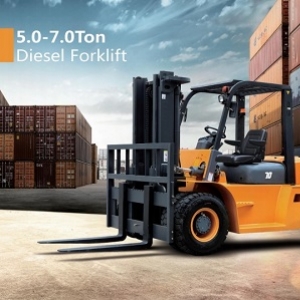 Modern logistics tool diesel forklift
