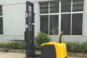 How much is a stand-on reach electric stacker? 