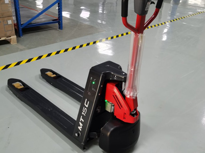 walk-behind full electric pallet truck