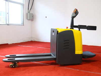 Jiangsu manufacturer of stand-on full electric pallet trucks