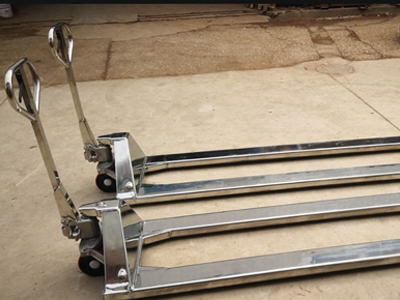 stainless steel manual hydraulic pallet truck