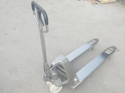 stainless steel pallet truck