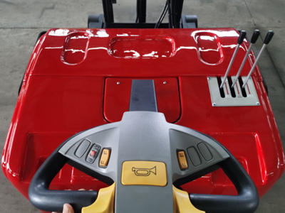 walk-behind counterbalance stacker