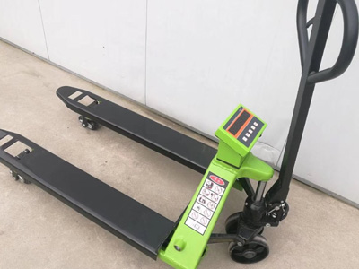 custom electronic scale pallet truck