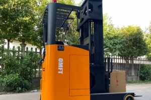 Small Space & High Stacking? Flexible Ride-On Reach Stacker Solves It