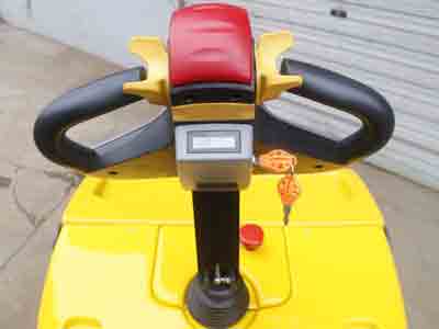 small ride-on pallet truck