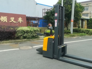 Stand-on Full Electric Stacker | Premium Quality from Professional Manufacturer