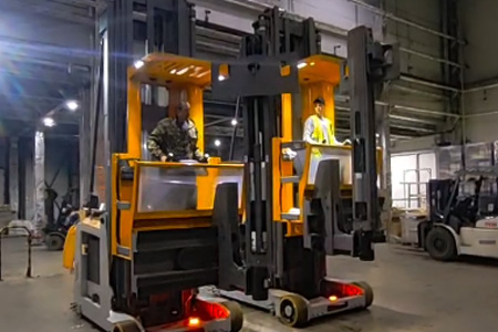 Cost-effective Three-way Forklift