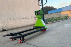 Compact Electronic Scale Pallet Truck: Accurate & Durable for Material Handling