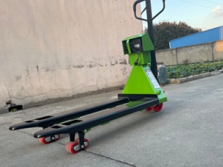 Compact Electronic Scale Pallet Truck: Accurate & Durable for Material Handling