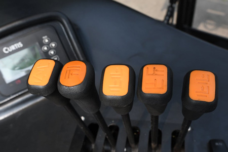 Easy Operation 4-Way Forklift