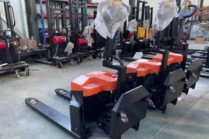 2-Ton Ride-on Full Electric Pallet Truck: Light & Durable