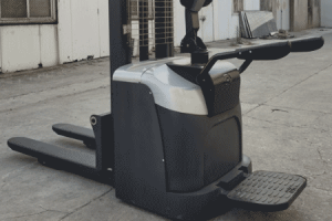 Ride-on Double Pallet Stacker Manufacturer | Warehouse Electric Stacker