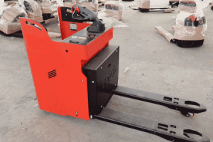 Ride-on Electric Pallet Truck | 3-Ton Climbing & Flat Ground Transporter
