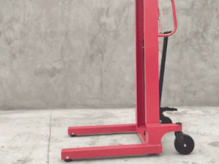 Portable Manual Stacker | Manual Hydraulic Stacker for Small Spaces