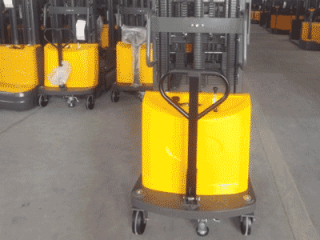 Semi-Electric Stacker | Compact Electric Stacking Equipment for Production Lines