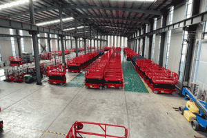 Silent Self-Propelled Scissor Lift | Electric Aerial Work Platform