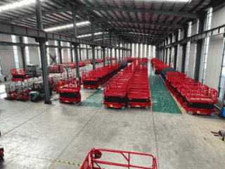 Silent Self-Propelled Scissor Lift | Electric Aerial Work Platform