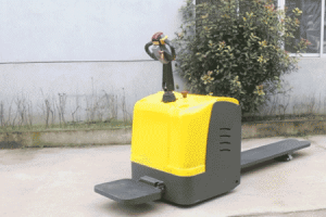 Durable Ride-On Pallet Truck | Compact for Small Warehouse