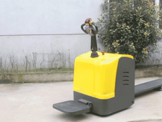 Durable Ride-On Pallet Truck | Compact for Small Warehouse