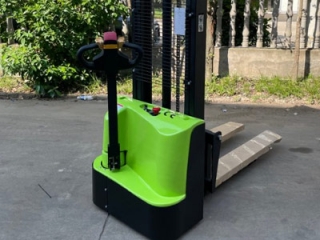 Indoor Silent Walk-Behind Stacker | Full Electric Lithium Powered Model