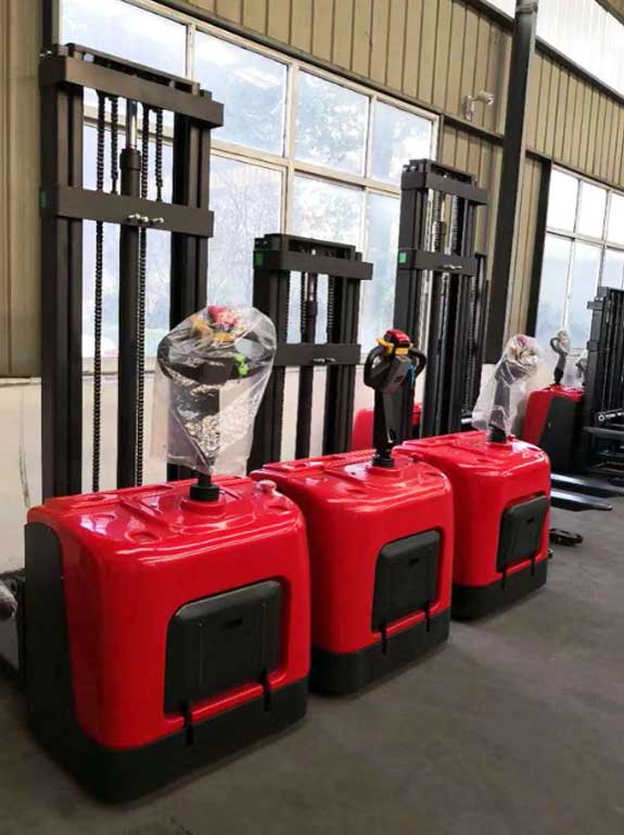 Lithium Double Pallet Stacker