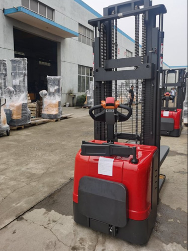 Ride-On Electric Stacker Price | For Small Warehouse Use
